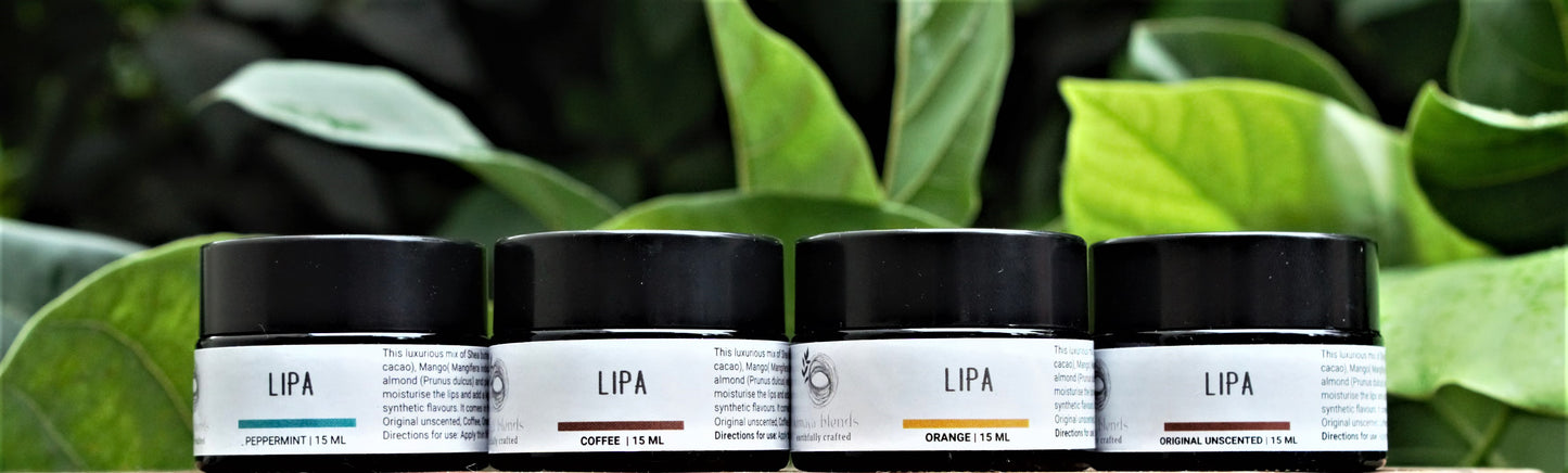 Lipa Lip Butters in 4 flavors